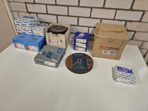 Partij slijpschijven ontbraamschijven