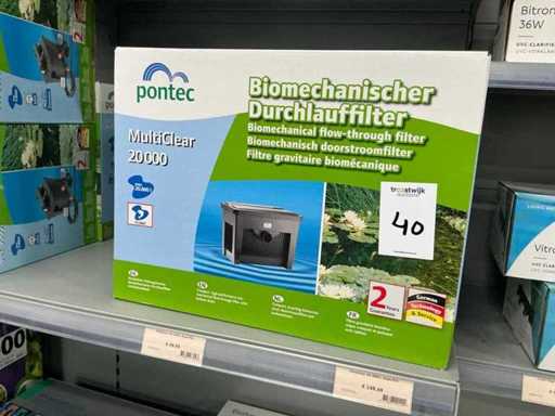 Filtr przepływowy Pontec MultiClear 20000 Biomechaniczny