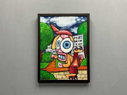 Pittura - Pattinaggio a rotelle - Erik Kouw