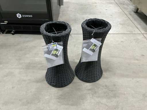 Coloanele din nuiele Athena din Casa Terrington