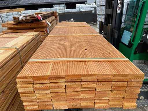 Plăci de podea Douglas 4000x140x25mm (140x)