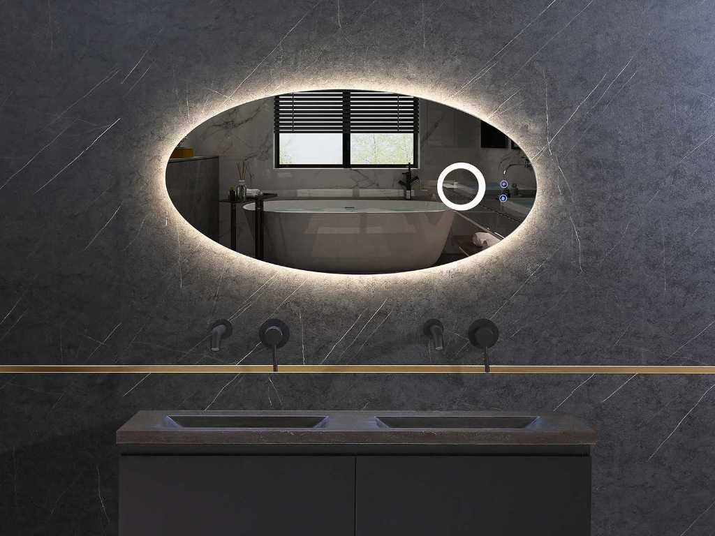Miroir LED design 100x50cm