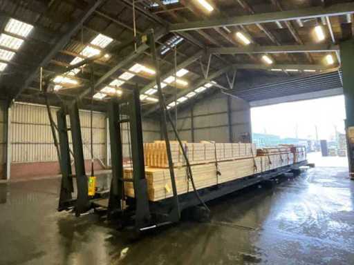 Plateforme de chargement de la chaudière imprégnante