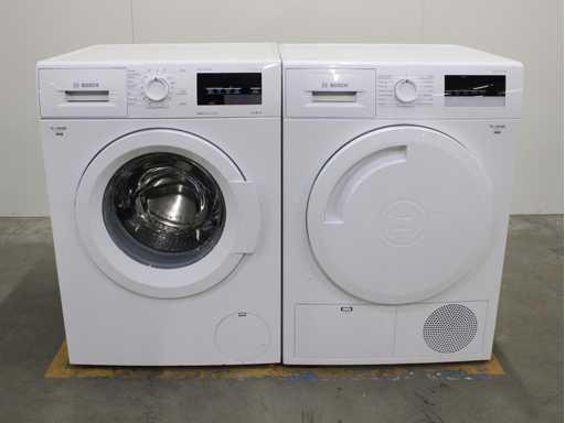 Bosch Serie|6 VarioPerfect EcoSilence Drive Wasmachine & Bosch Serie|4 Wasdroger