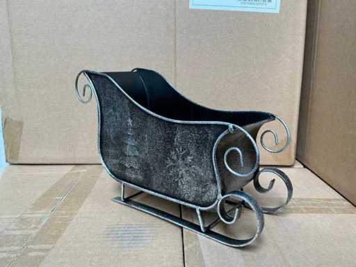 Partij Sledge iron 28x9.5xH11.6/18cm antique silver (320x)