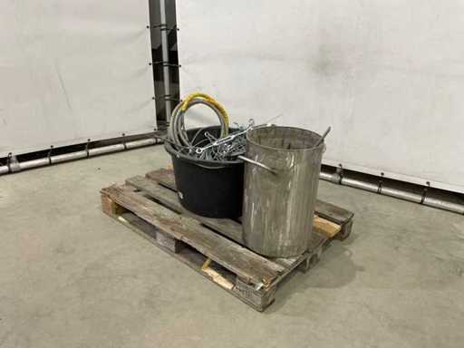 Série de câbles métalliques en acier et divers