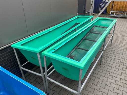 InterAqua Flow Tank mit Siebeinsatz (2x)