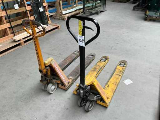 Platformă hidraulică manuală (2x)