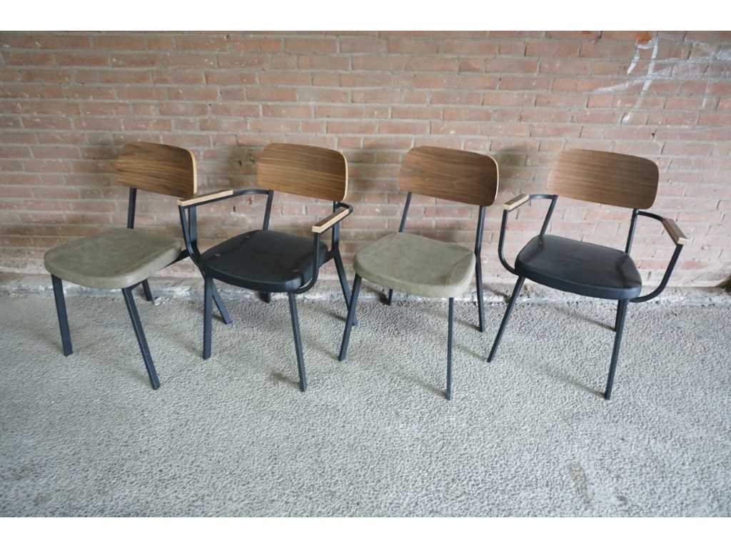 Satellite - Jody Plywood SC/AC - Restaurant chair (4x)