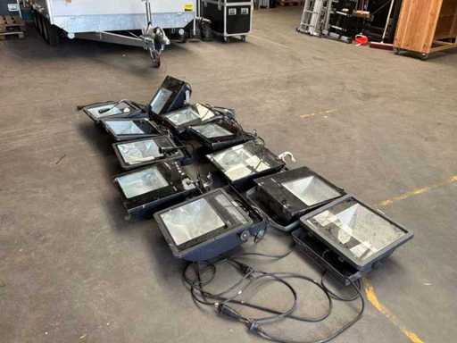 ACT Autre technique d'éclairage- spot - HQI - lot 11 pièces