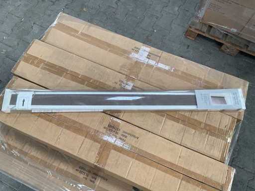 Tăiere de la petrecere - Perdea plisată - 90x220 cm - Gri (90x)