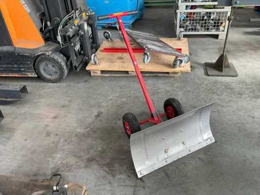 Lopată de zăpadă, rulabilă