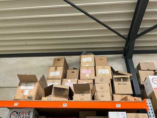 Various workwear, raincoats with lining. Different sizes