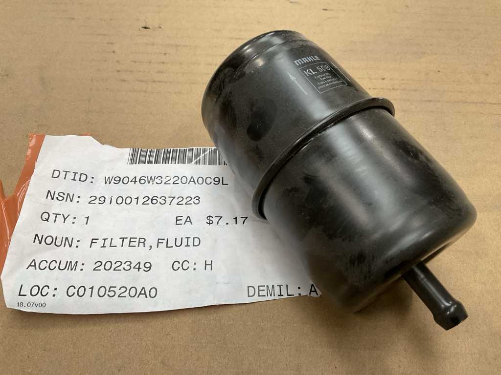 Mahle KL558 Fluid filter