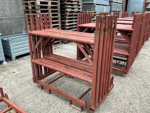 Scaffolding uprights (9x)