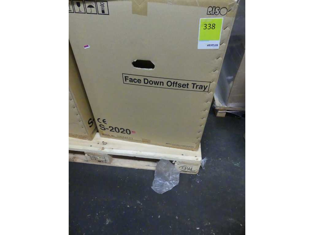 RISO S-2020 Face Down Offset Tray