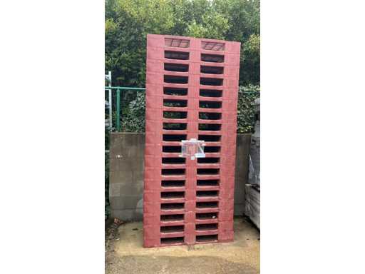 Palettes en plastique (18x)