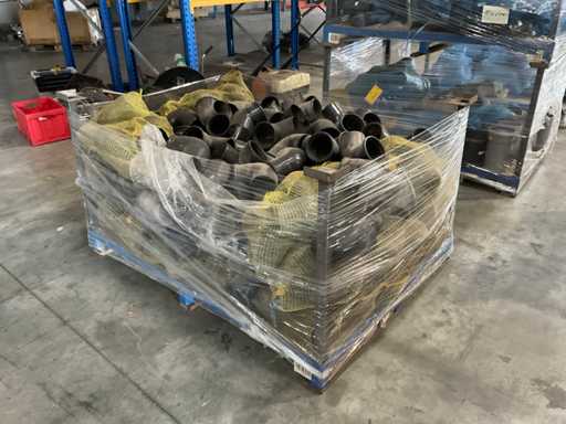 Lot de coudes en plastique