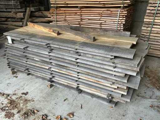 Planches de chêne 29 mm 0,843 m3