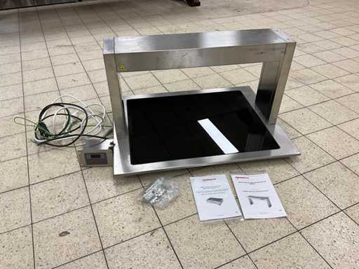 Novameta UWP2 Inbouw warmhoudplaat met warmtebrug