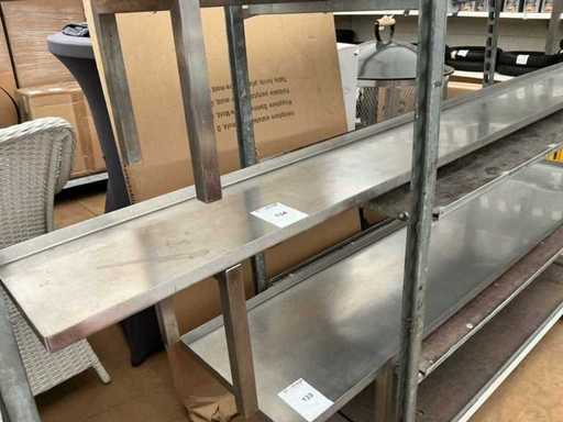 Tavolo di lavoro per fissazioni in acciaio inossidabile