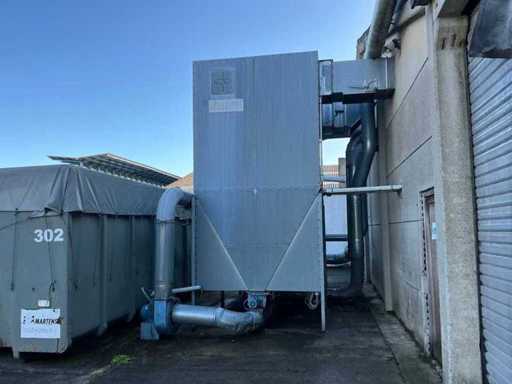 2007 JKF Extension module E2 HLD Industrial dust extraction system with discharge system