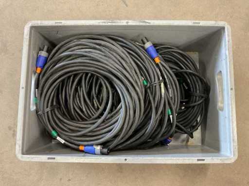 Cavo audio SpeakOn da 20m (6x)