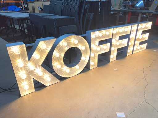 Koffie - lichtreclame - Overige restaurantinrichting