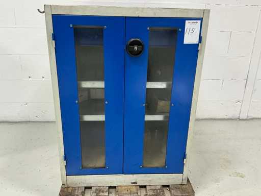 Garant Material cabinet with contents