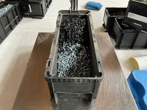Würth 9.64kg Assorted screws in stackable container