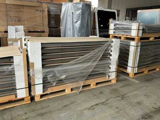 Collecteurs solaires solaires thermiques (9x)