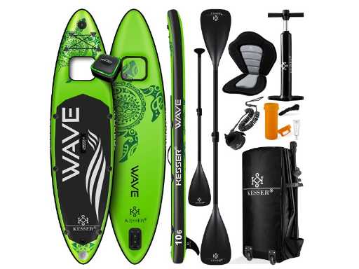 Board Ensemble gonflable avec fenêtre de visualisation Stand Up 366cm