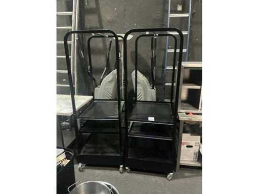 Mobiele transportwagen (2x)