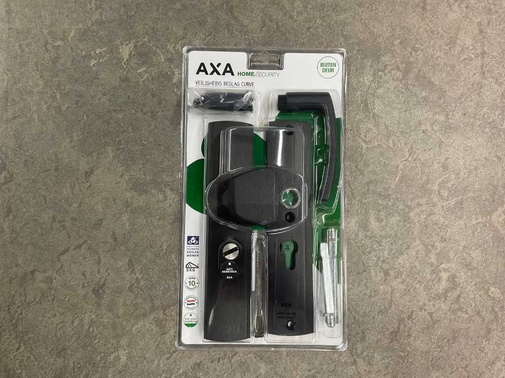AXA - 6665 - 38-60 mm - ferramenta di sicurezza per porte esterne (3x)