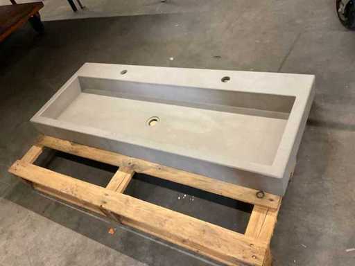 Beton do umywalki 120x46 cm