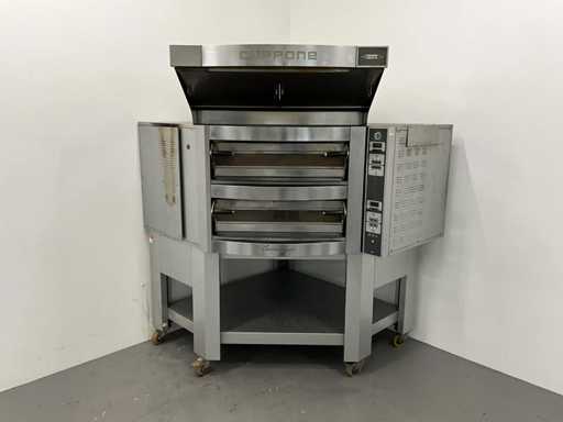 Cuppone - Caravaggio CR835/2CD-C5 - Mobiele elektrische pizzaoven