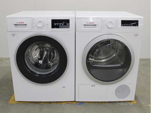 Bosch Serie|6 VarioPerfect EcoSilence Drive Waschmaschine & Bosch Serie|4 Trockner