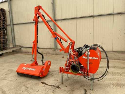 2023 Agrimaster Green Shark 400 with G100 Arm Flail Mower