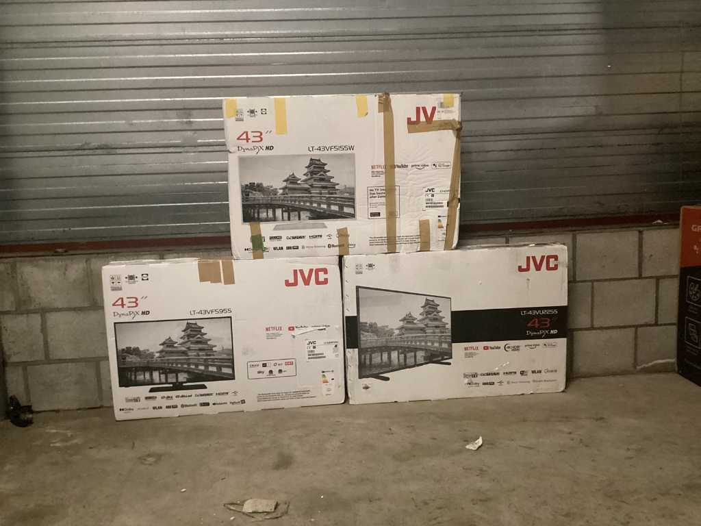Jvc - 43 Inch - Televisions (3x)