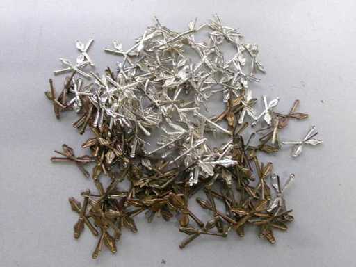 Metalowe emblematy CZ/SK, u?ywane (U3) (100x)