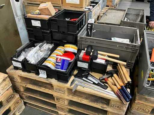 Diverse handgereedschappen