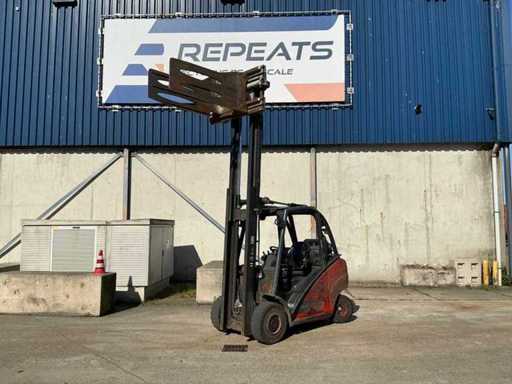 2019 Linde H35T-02 EVO Forklift with Cascade Bale Clamp