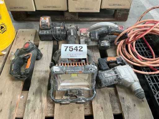 Divers outils sans fil Worx (5x)