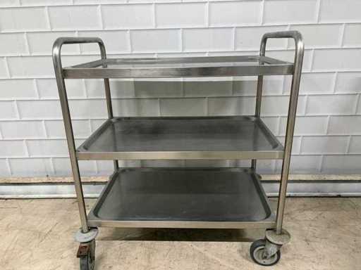 Blanco – Edelstahl – Bedienwagen