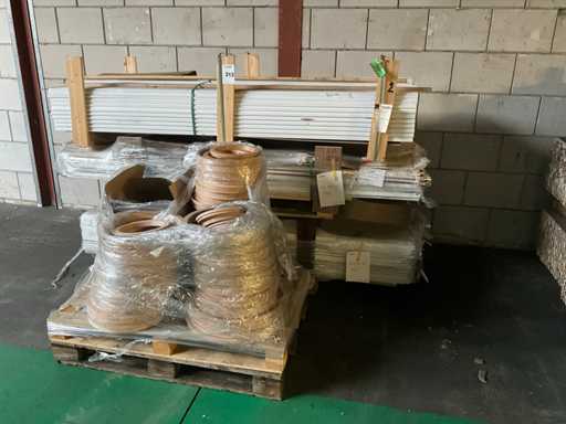 Koraliki do szkliwienia z twardego drewna wręcz