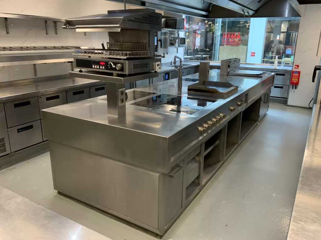 RVS inductie kook- en bakeiland (2019)
