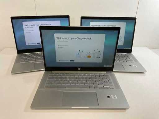 HP Pro C640 14", Core i5 10e génération, 8 Go de RAM, 64 Go de Chromebooks SSD à écran tactile (3x)