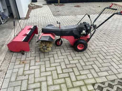 Bürstenmaschine mit Sammelbecken Anderes Material des Auftragnehmers