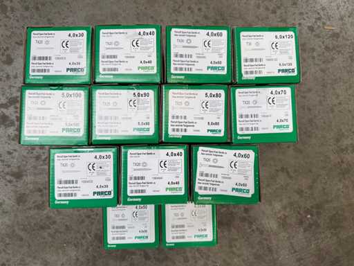 PARCO® Różne rodzaje drewnianych 4400