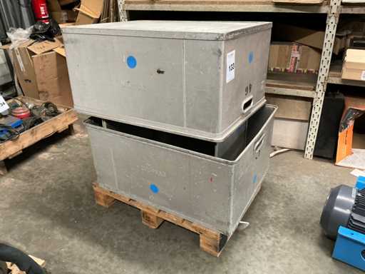 Zarges Aluminium box (2x)